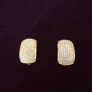 Vintage Dior Clip On Earrings